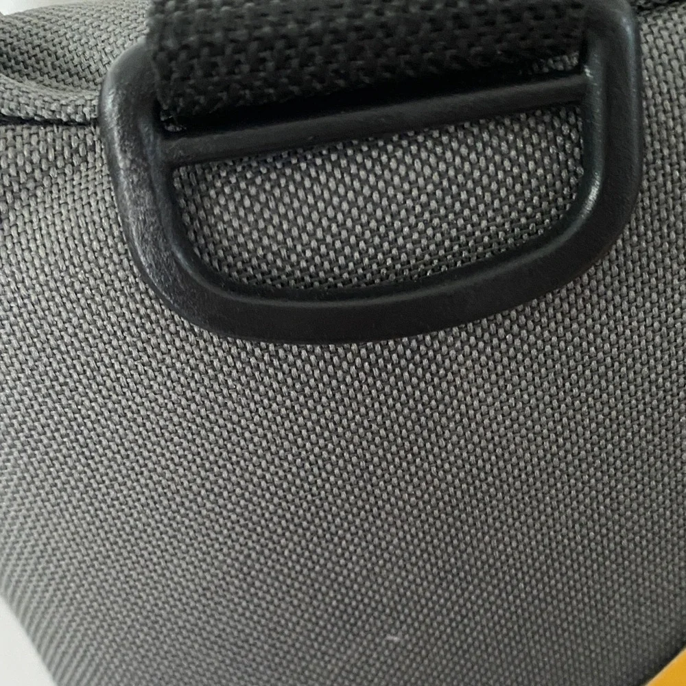 TRusty Black and Gray Pet Travel Backpack